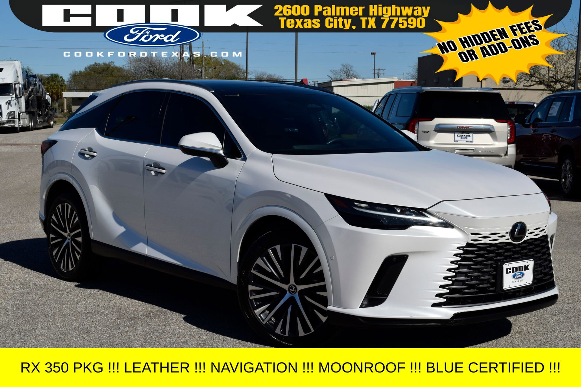 Used 2023 Lexus RX 350 Premium Plus w/ Cold Area Package image 3