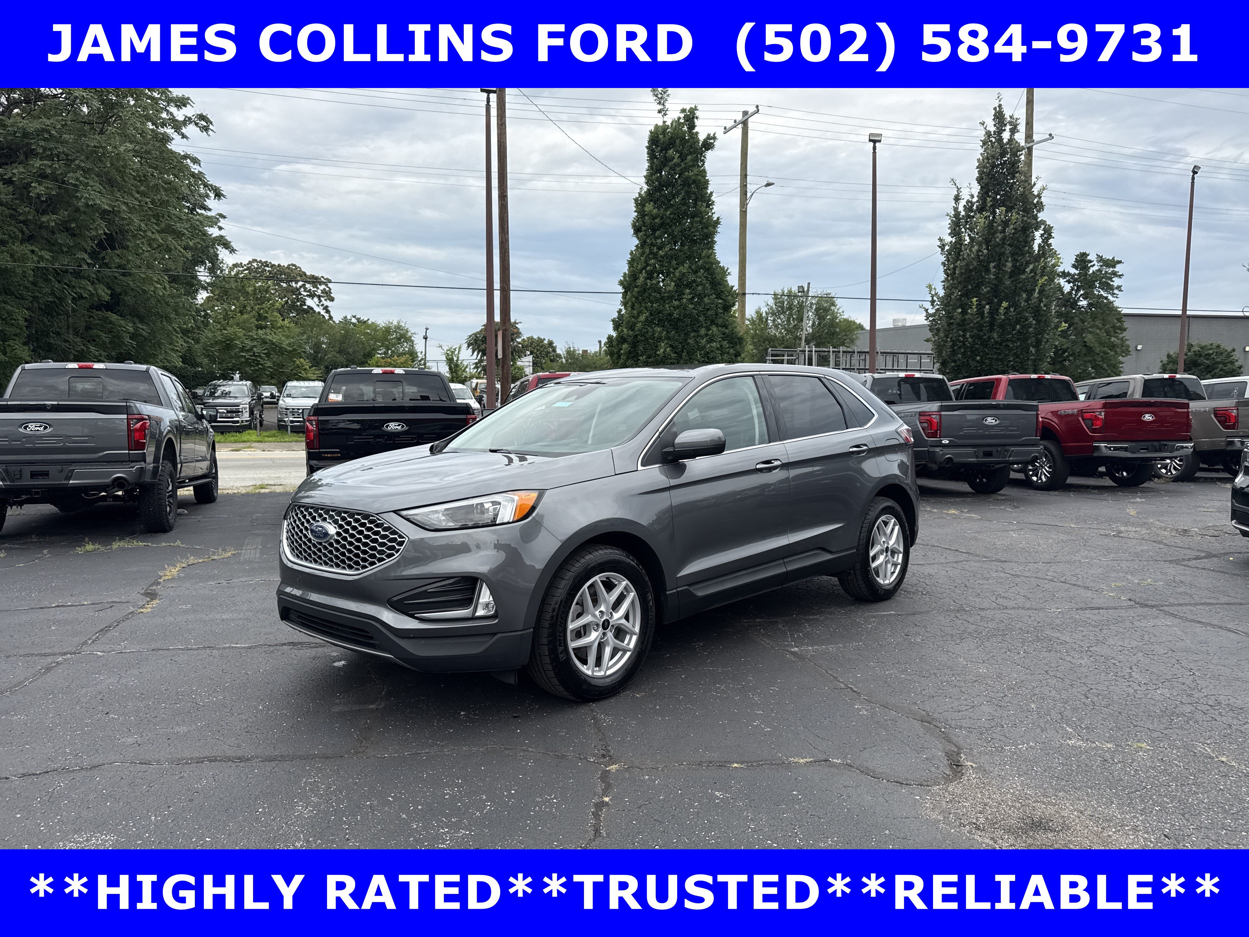 Certified 2024 Ford Edge SEL w/ Convenience Package AWD/4WD image 3
