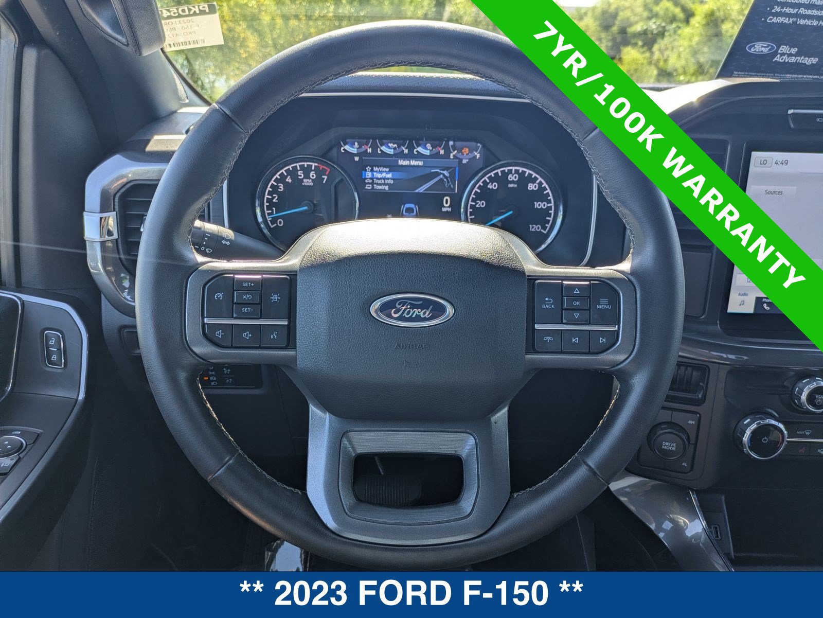 Certified 2023 Ford F150 XLT w/ Equipment Group 302A High AWD/4WD image 28