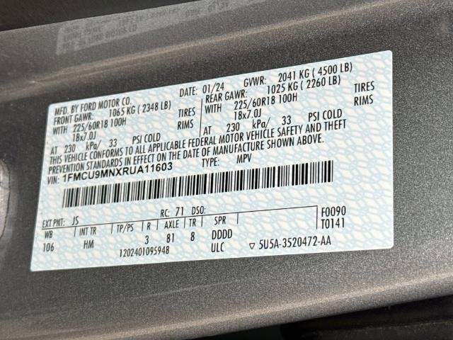 Certified 2024 Ford Escape ST-Line AWD/4WD image 23