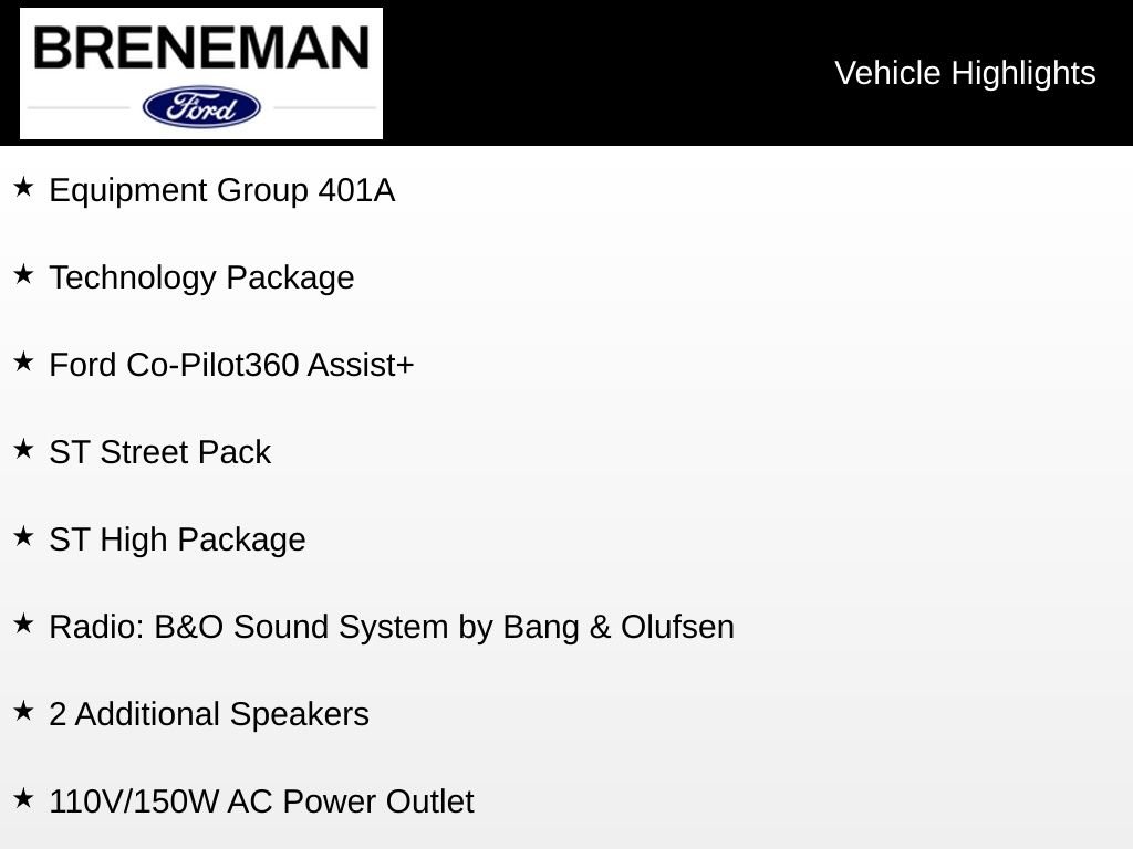 Certified 2023 Ford Explorer ST w/ Equipment Group 401A AWD/4WD image 8