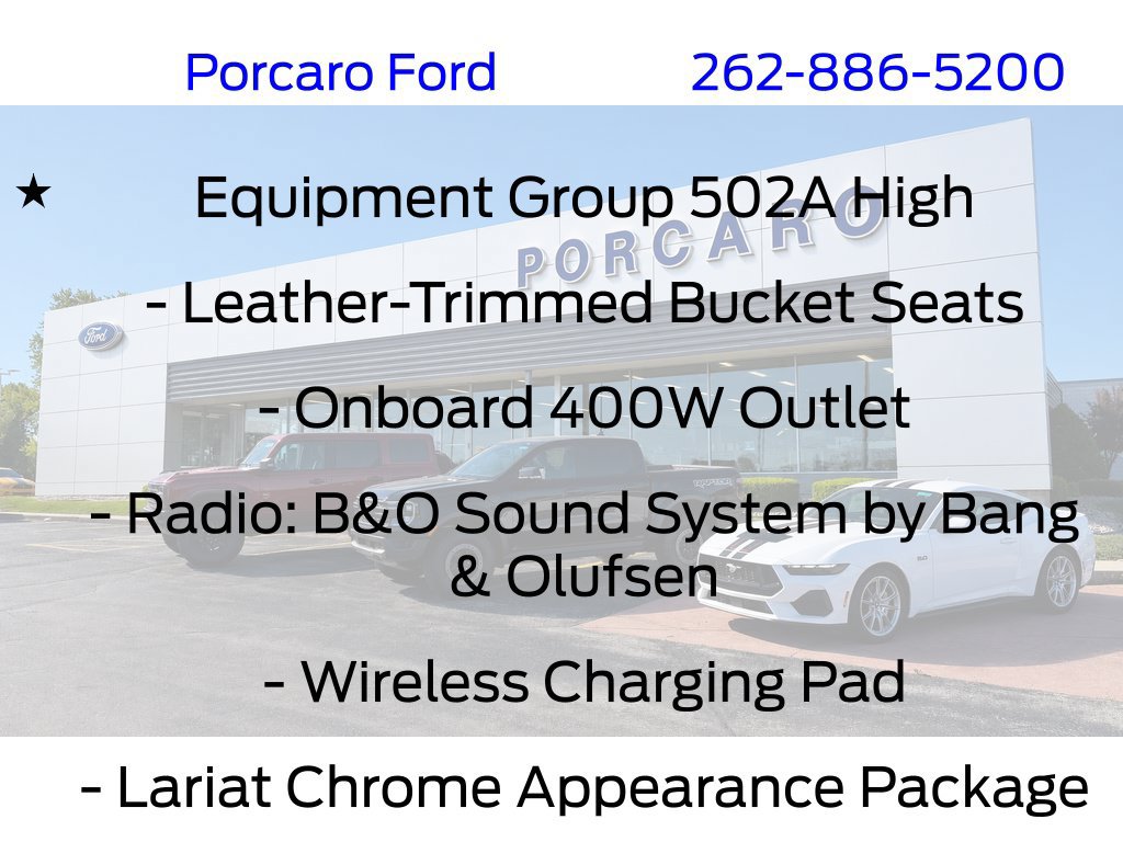 Certified 2022 Ford F150 Lariat w/ Equipment Group 502A High AWD/4WD image 24