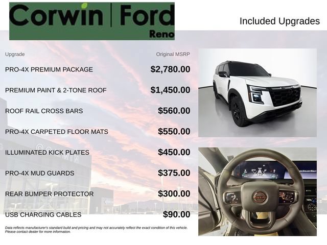 Used 2025 Nissan Armada PRO-4X w/ Pro-4X Premium Package AWD/4WD image 3
