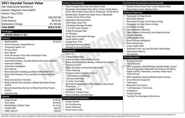 Used 2021 Hyundai Tucson Value image 4