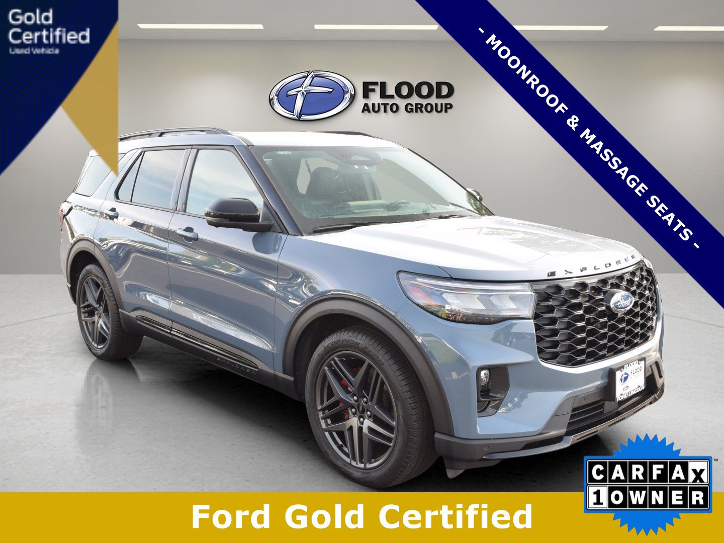 Certified 2025 Ford Explorer ST w/ Sun And Sound Package