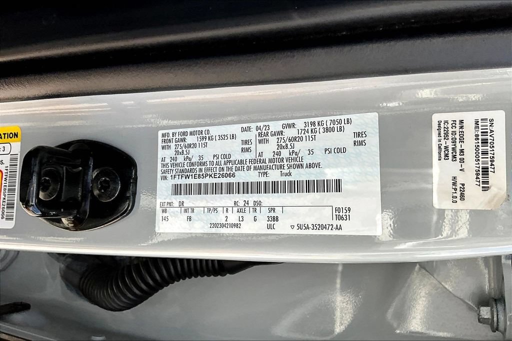 Certified 2023 Ford F150 XLT w/ Equipment Group 301A Mid AWD/4WD image 22