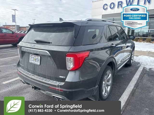 Certified 2020 Ford Explorer Platinum w/ Premium Technology Package image 7