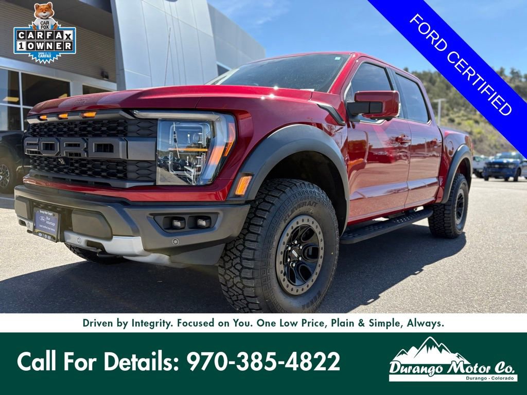 Certified 2022 Ford F150 Raptor w/ Equipment Group 801A High