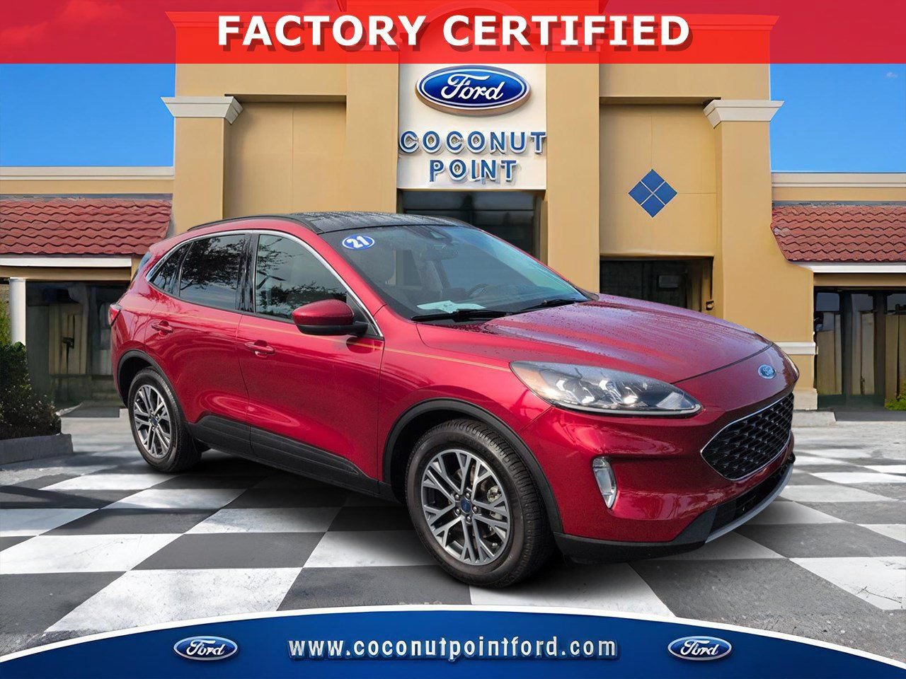 Certified 2021 Ford Escape SEL w/ Technology Package