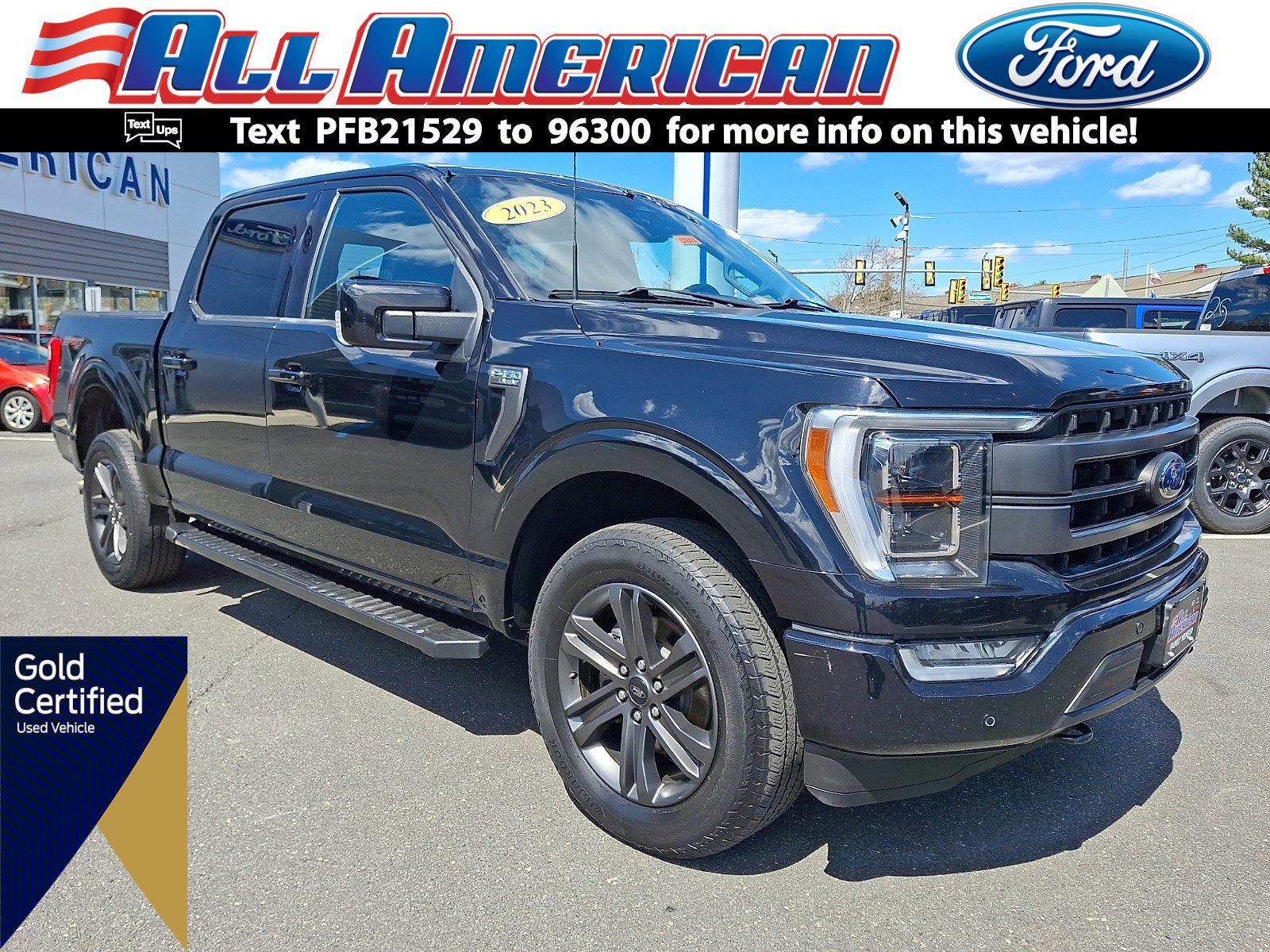 Certified 2023 Ford F150 Lariat w/ Equipment Group 502A High image 1