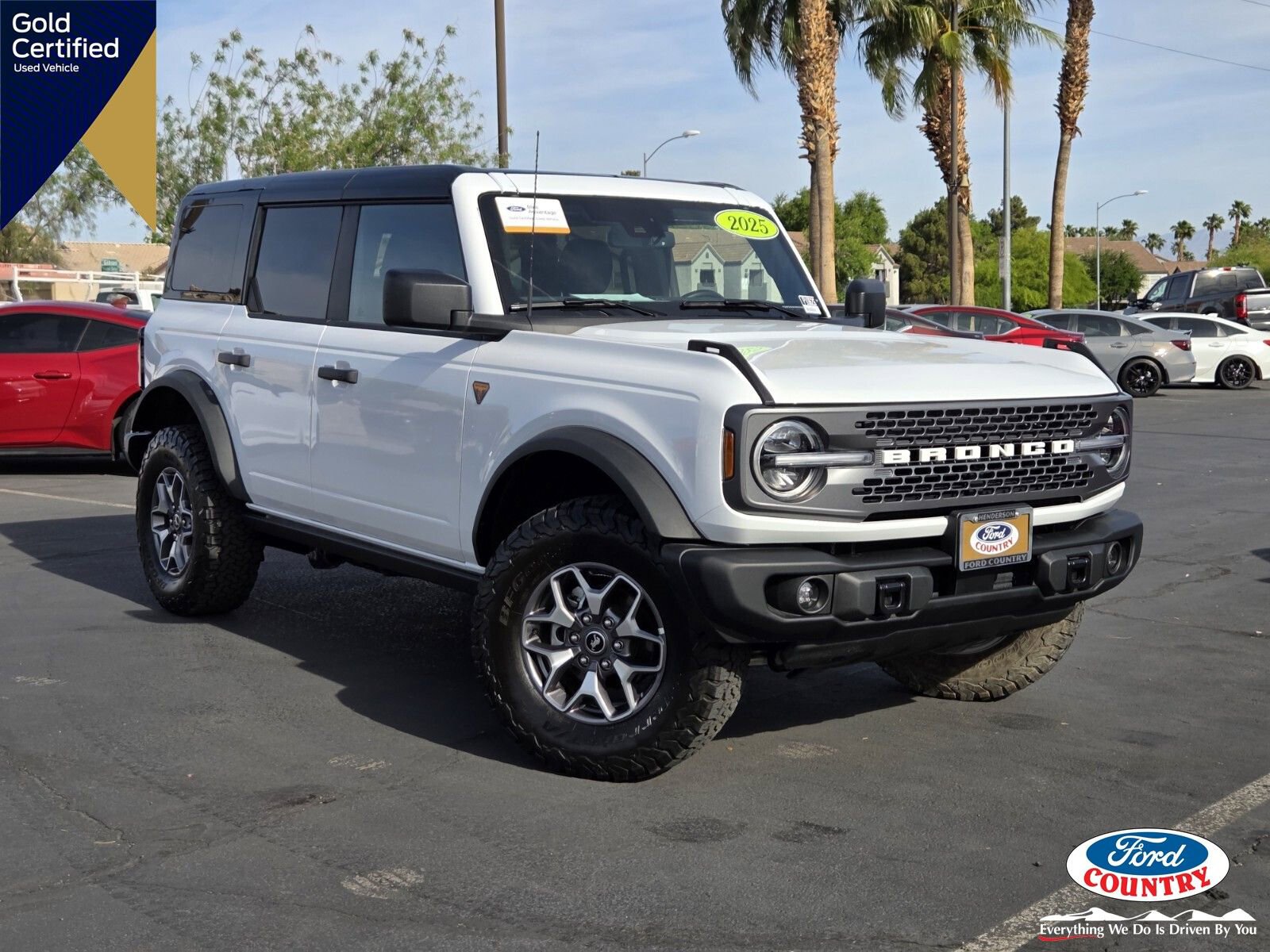 Certified 2025 Ford Bronco Badlands