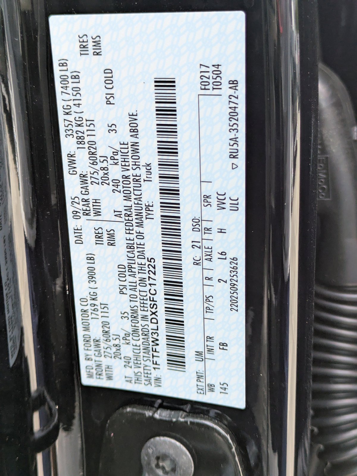 Certified 2025 Ford F150 XLT w/ Equipment Group 302A MID AWD/4WD image 16