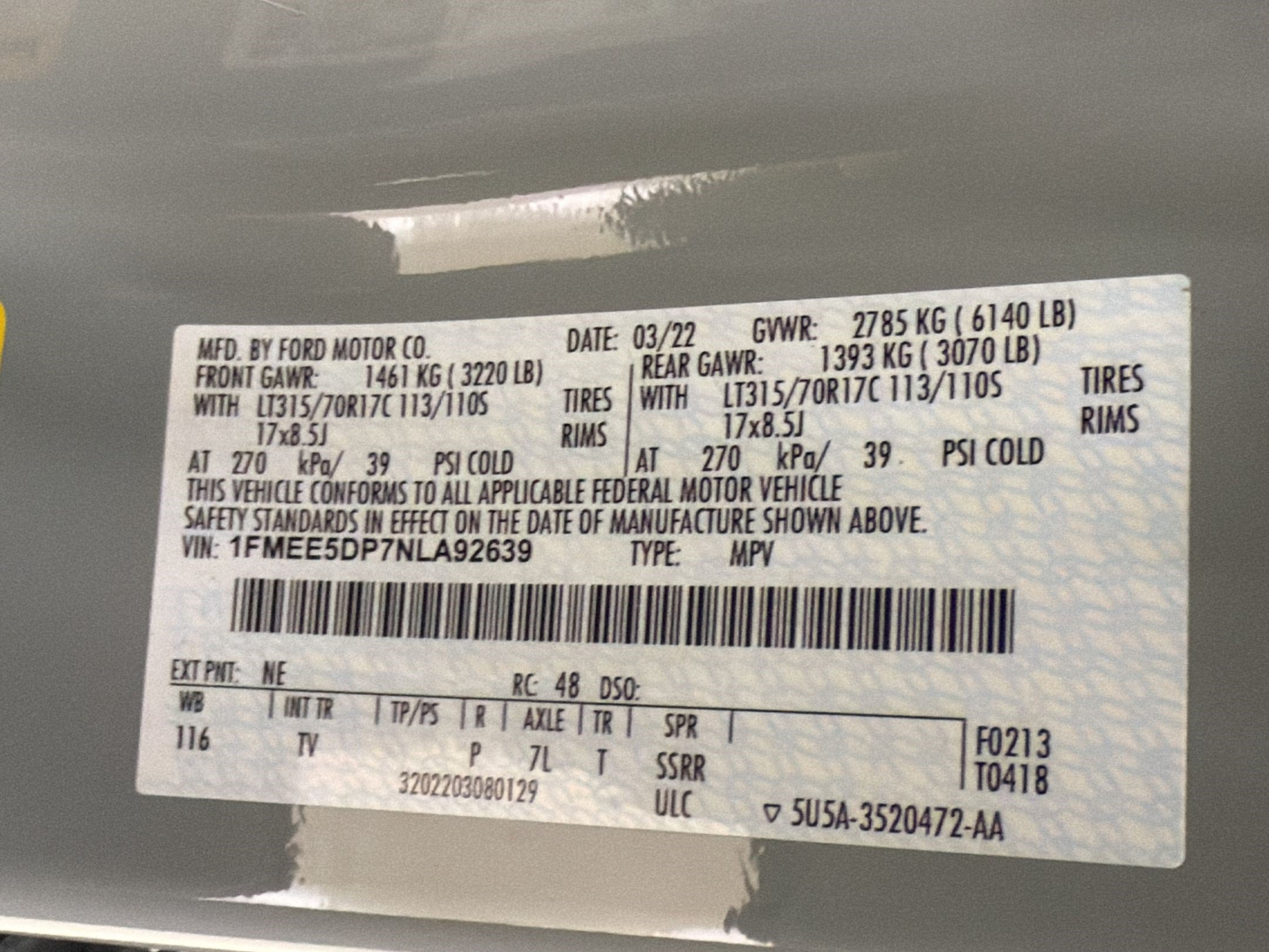 Certified 2022 Ford Bronco Wildtrak AWD/4WD image 25