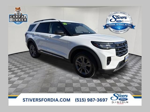 Certified 2025 Ford Explorer Active w/ Active Comfort Package