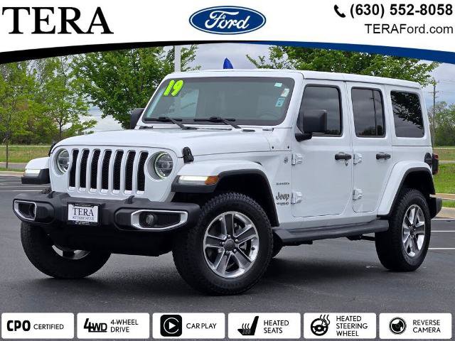Used 2019 Jeep Wrangler Unlimited Sahara w/ Dual Top Group AWD/4WD image 1
