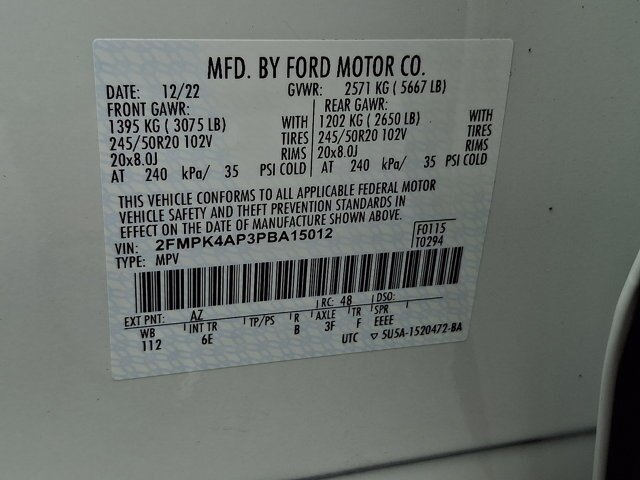 Certified 2023 Ford Edge ST AWD/4WD image 25