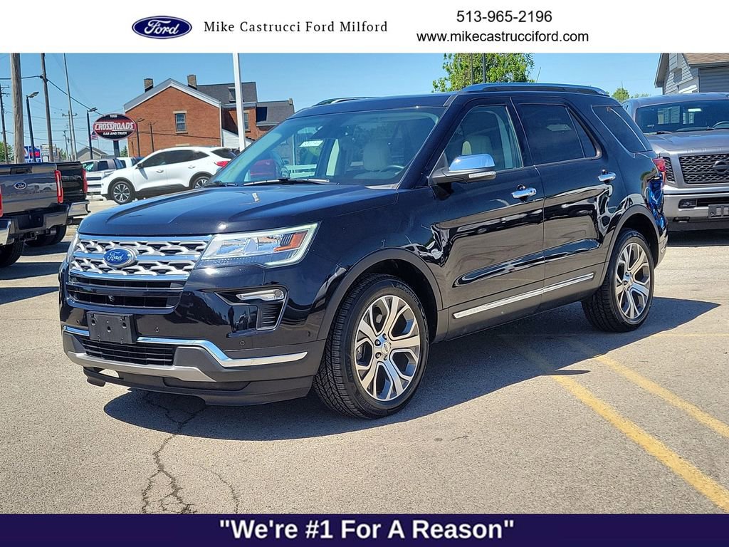 Certified 2019 Ford Explorer Limited w/ Limited Luxury Package AWD/4WD image 1
