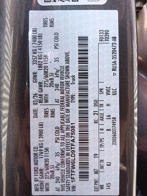 Certified 2026 Ford F150 King Ranch w/ Equipment Group 601A High AWD/4WD image 36