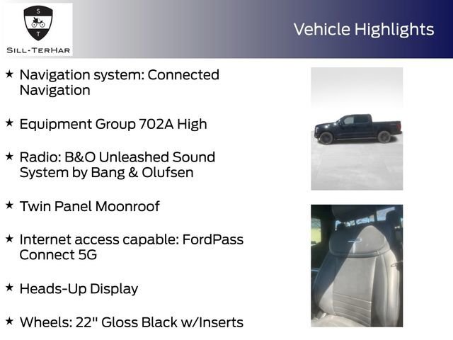 Certified 2025 Ford F150 Platinum w/ Equipment Group 702A High image 6