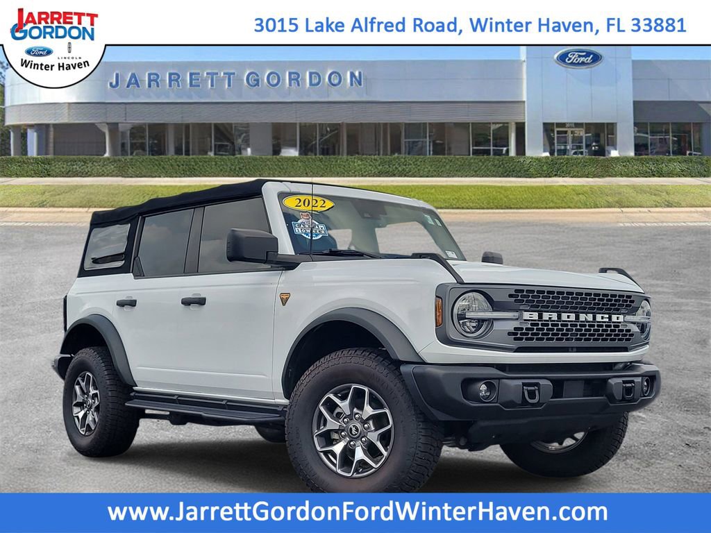 Certified 2022 Ford Bronco Badlands AWD/4WD image 1