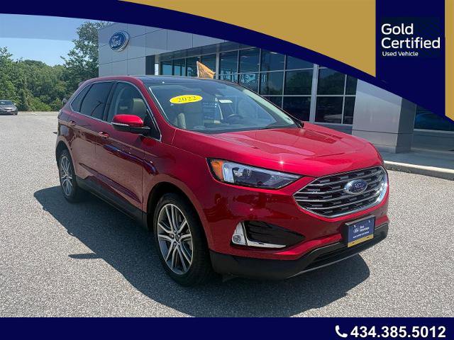 Certified 2022 Ford Edge Titanium AWD/4WD image 1