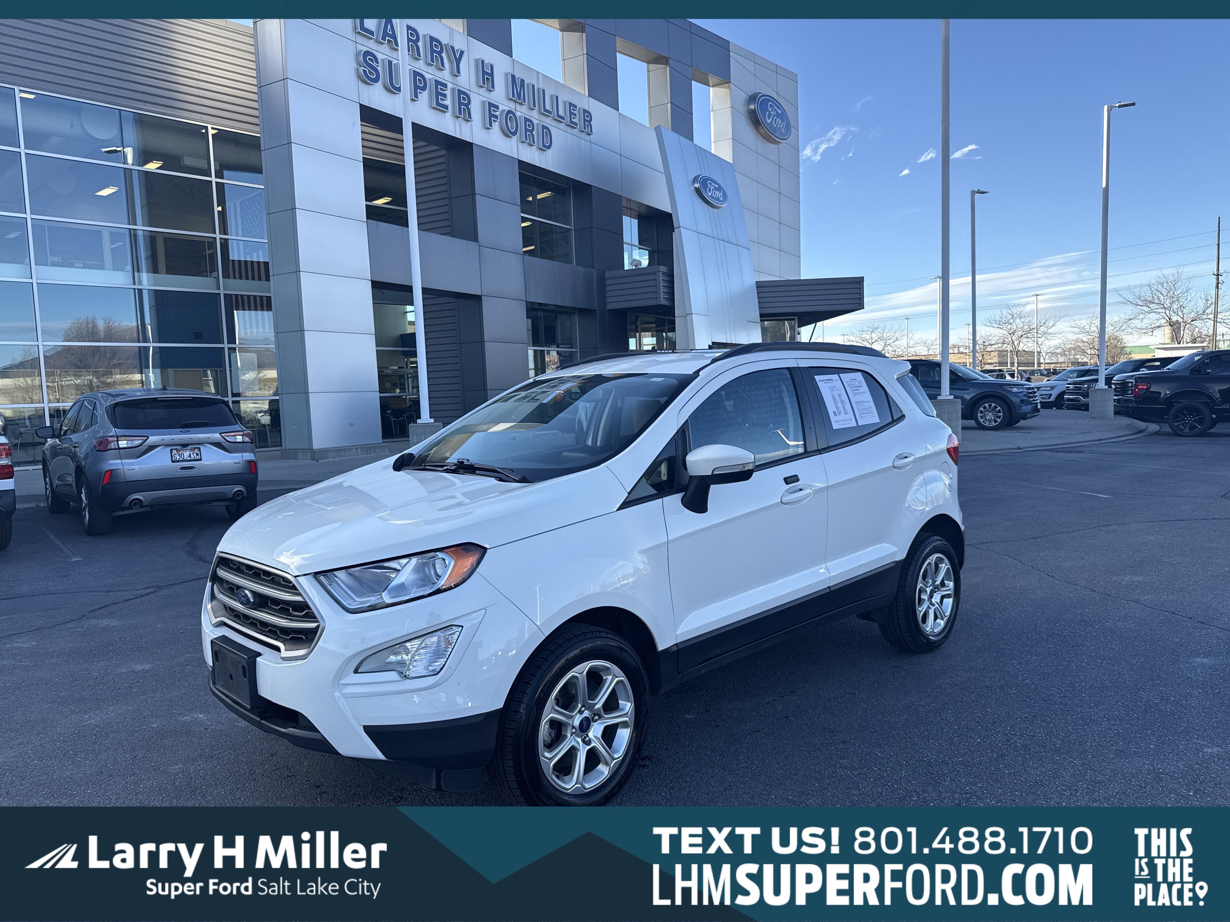 Certified 2018 Ford EcoSport SE w/ SE Cold Weather Package image 1