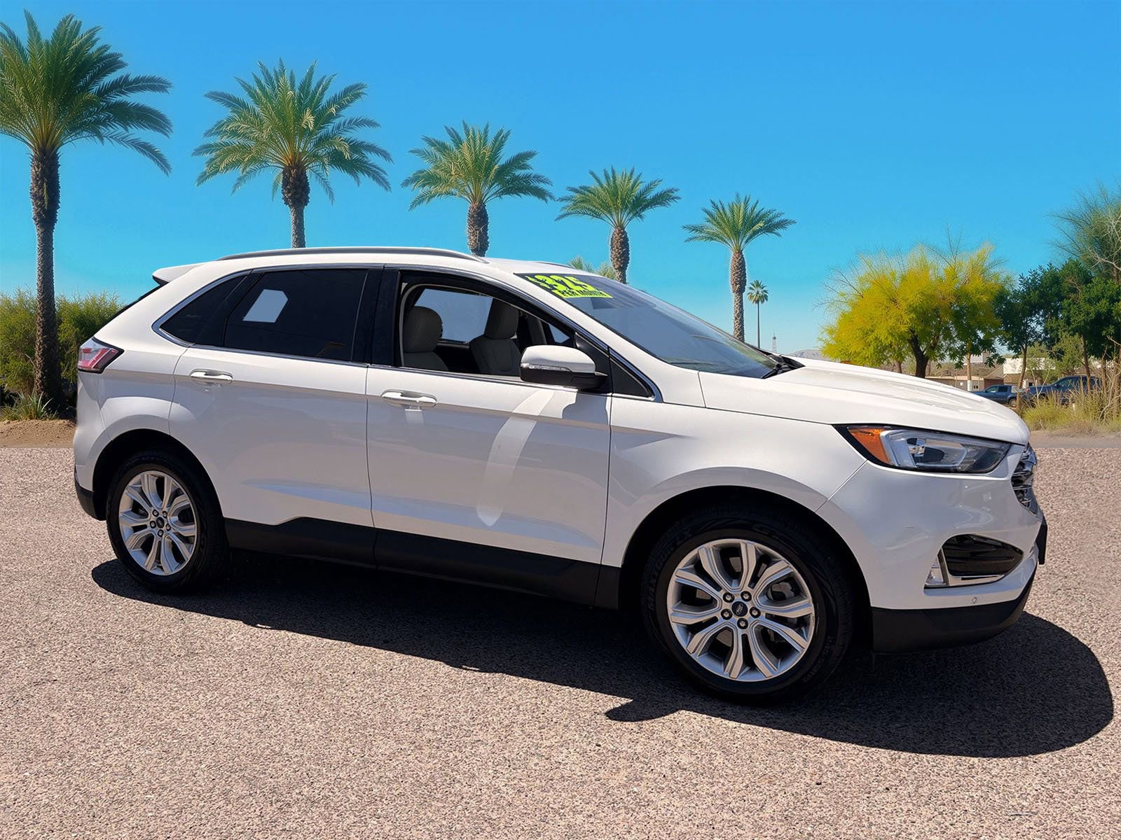 Certified 2021 Ford Edge Titanium w/ Class II Trailer Tow Package AWD/4WD image 7