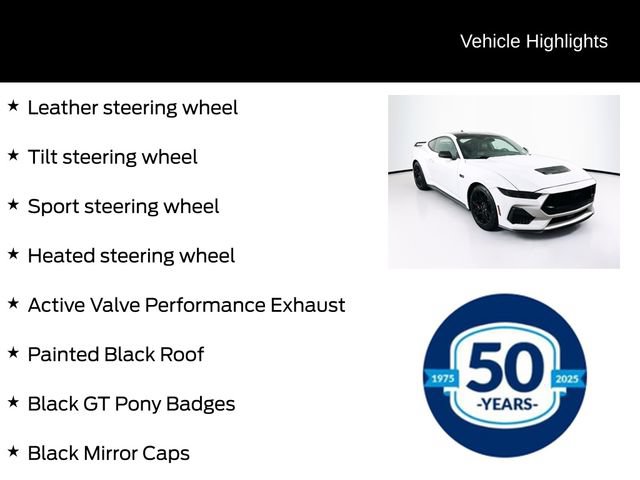 Certified 2024 Ford Mustang GT Premium w/ GT Performance Package RWD image 21