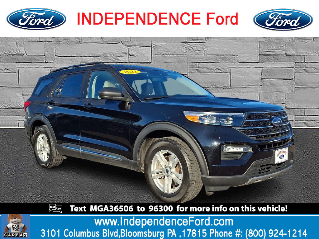 Certified 2021 Ford Explorer XLT w/ Equipment Group 202A AWD/4WD image 1