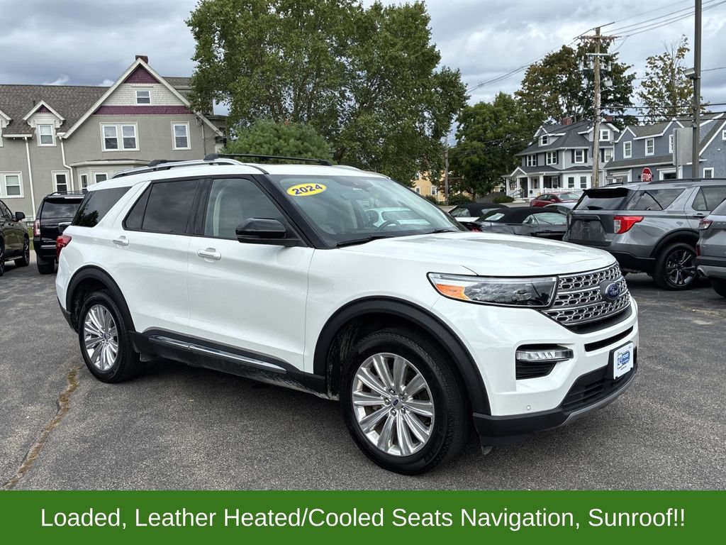 Certified 2024 Ford Explorer Limited w/ Equipment Group 301A AWD/4WD image 3