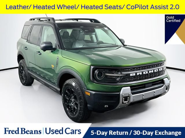 Certified 2025 Ford Bronco Sport Badlands