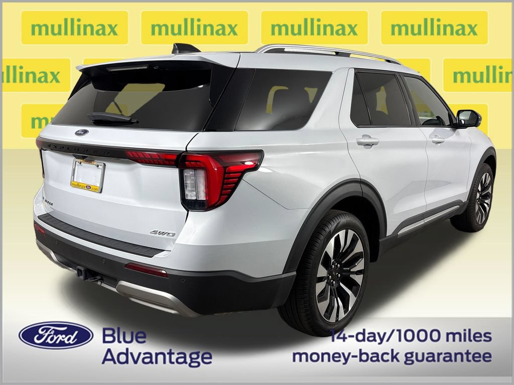 Certified 2025 Ford Explorer Platinum w/ LUX Leather Package AWD/4WD image 4