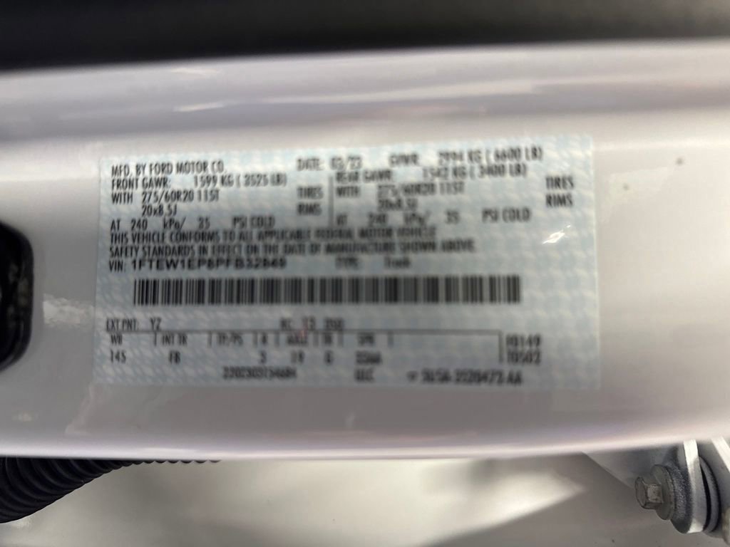 Certified 2023 Ford F150 XLT w/ Equipment Group 302A High image 36