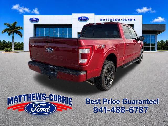 Certified 2022 Ford F150 Lariat w/ Equipment Group 502A High AWD/4WD image 4
