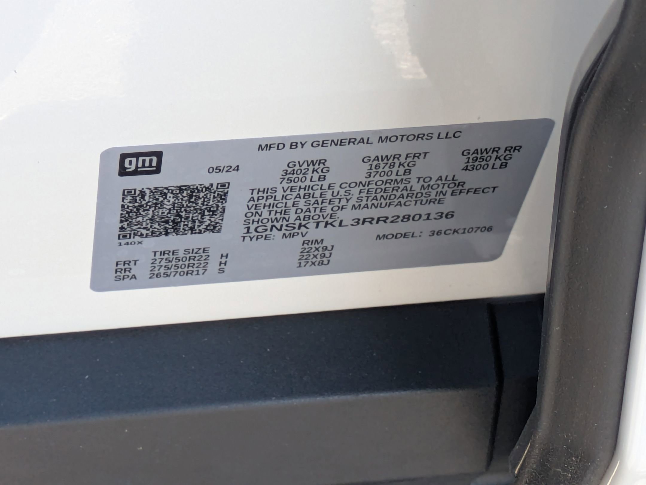 Used 2024 Chevrolet Tahoe High Country w/ Advanced Technology Package AWD/4WD image 42