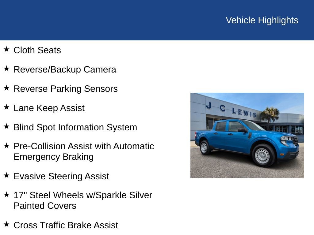 Certified 2025 Ford Maverick XL FWD image 29