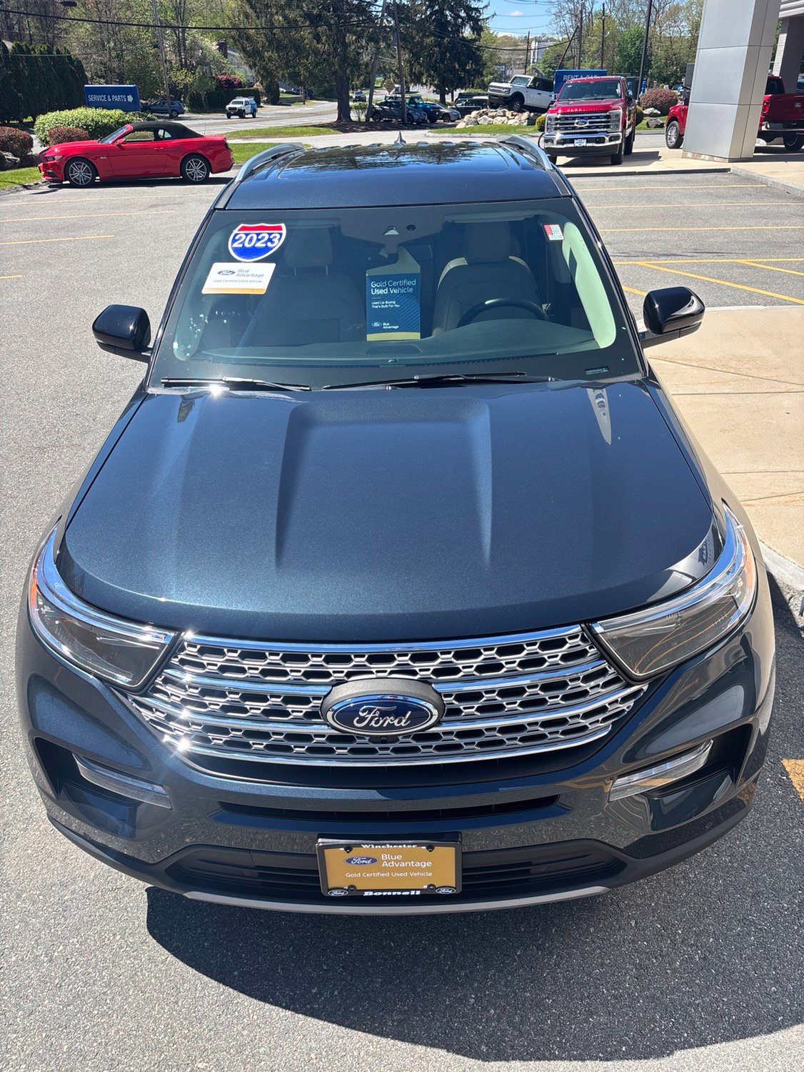 Certified 2023 Ford Explorer Limited w/ Limited Technology Package AWD/4WD image 9