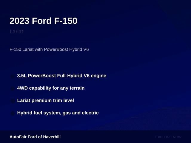 Certified 2023 Ford F150 Lariat w/ Equipment Group 502A High AWD/4WD image 5