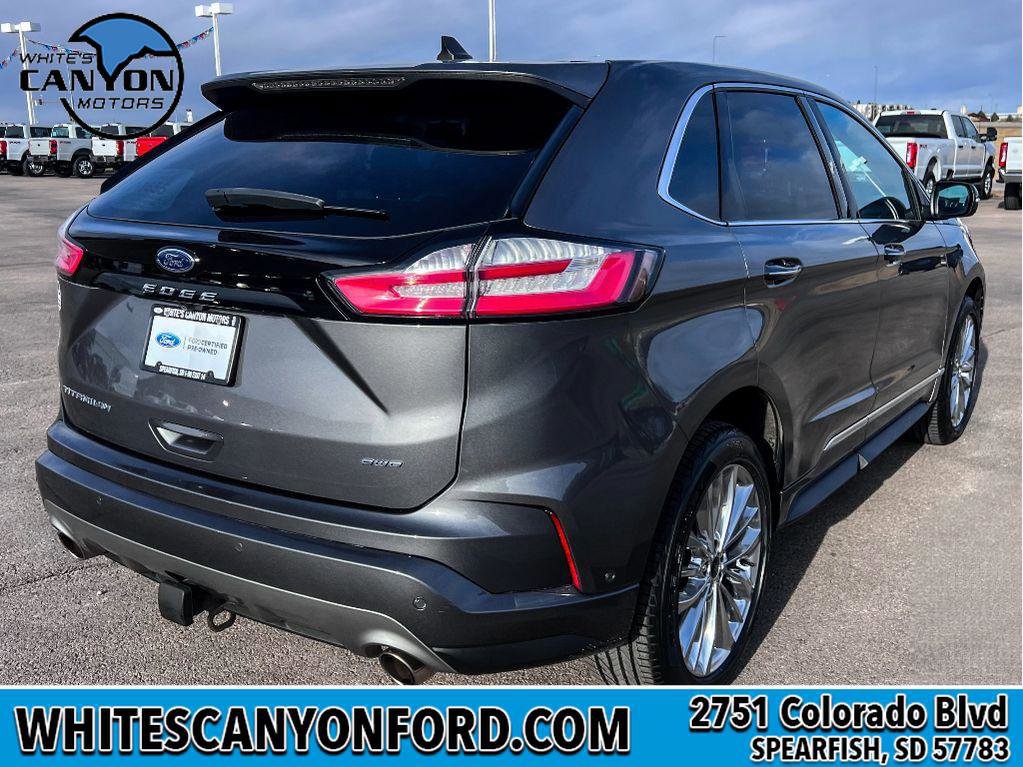 Certified 2021 Ford Edge Titanium w/ Equipment Group 301A image 4