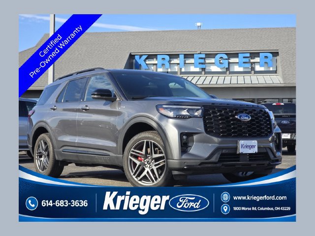 Certified 2025 Ford Explorer ST-Line w/ ST-Line Street Pack