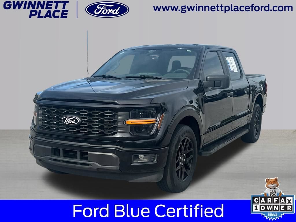 Certified 2024 Ford F150 STX w/ STX Black Appearance Package RWD image 1