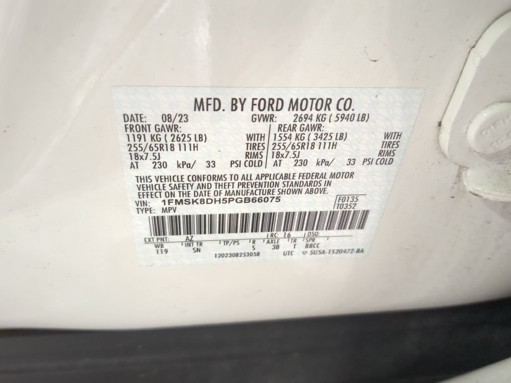 Certified 2023 Ford Explorer XLT w/ Equipment Group 202A AWD/4WD image 16