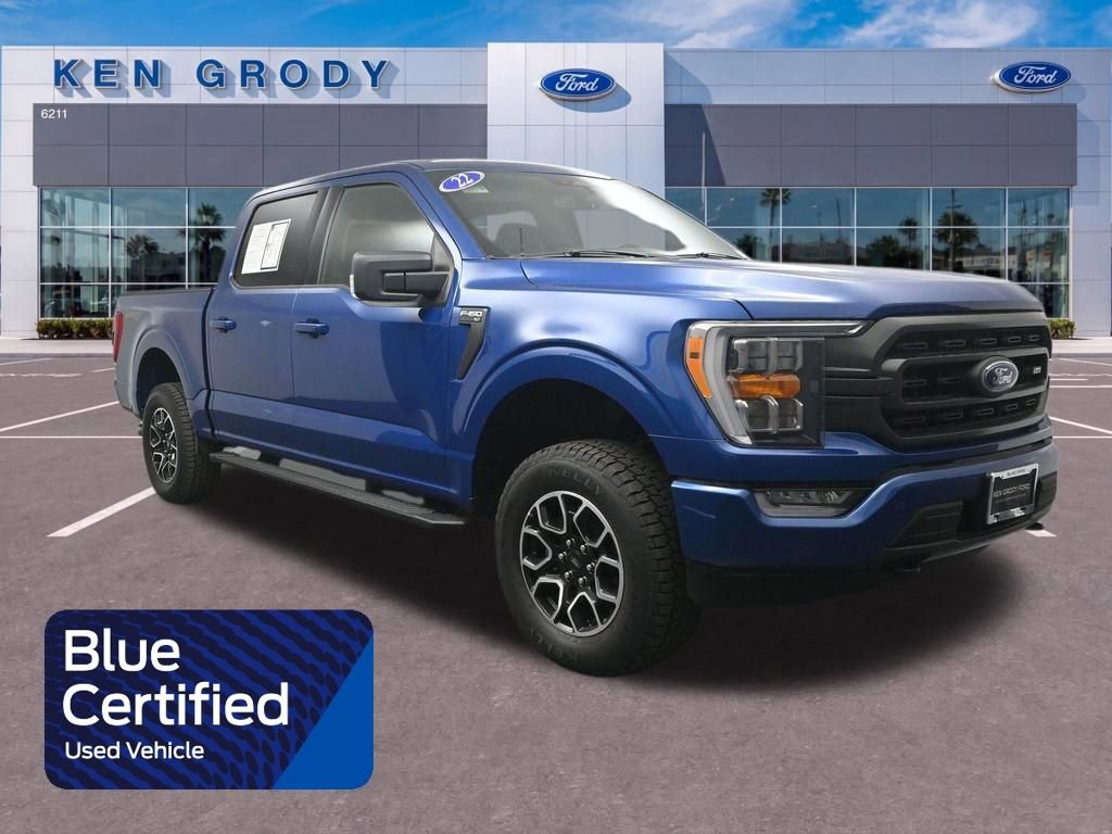 Certified 2022 Ford F150 XLT w/ Equipment Group 302A High AWD/4WD image 1