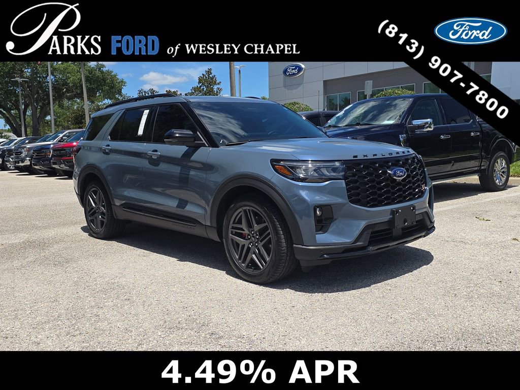 Certified 2025 Ford Explorer ST w/ Sun And Sound Package