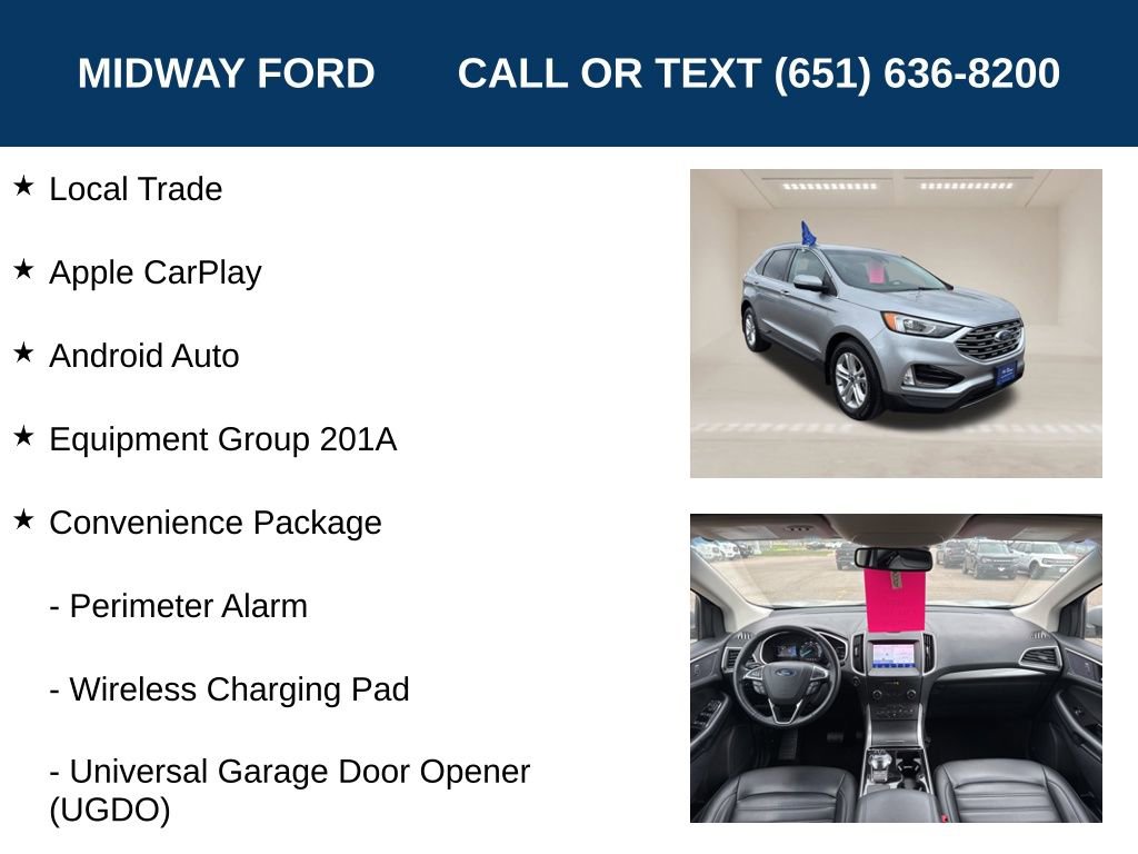 Certified 2020 Ford Edge SEL w/ Convenience Package AWD/4WD image 6