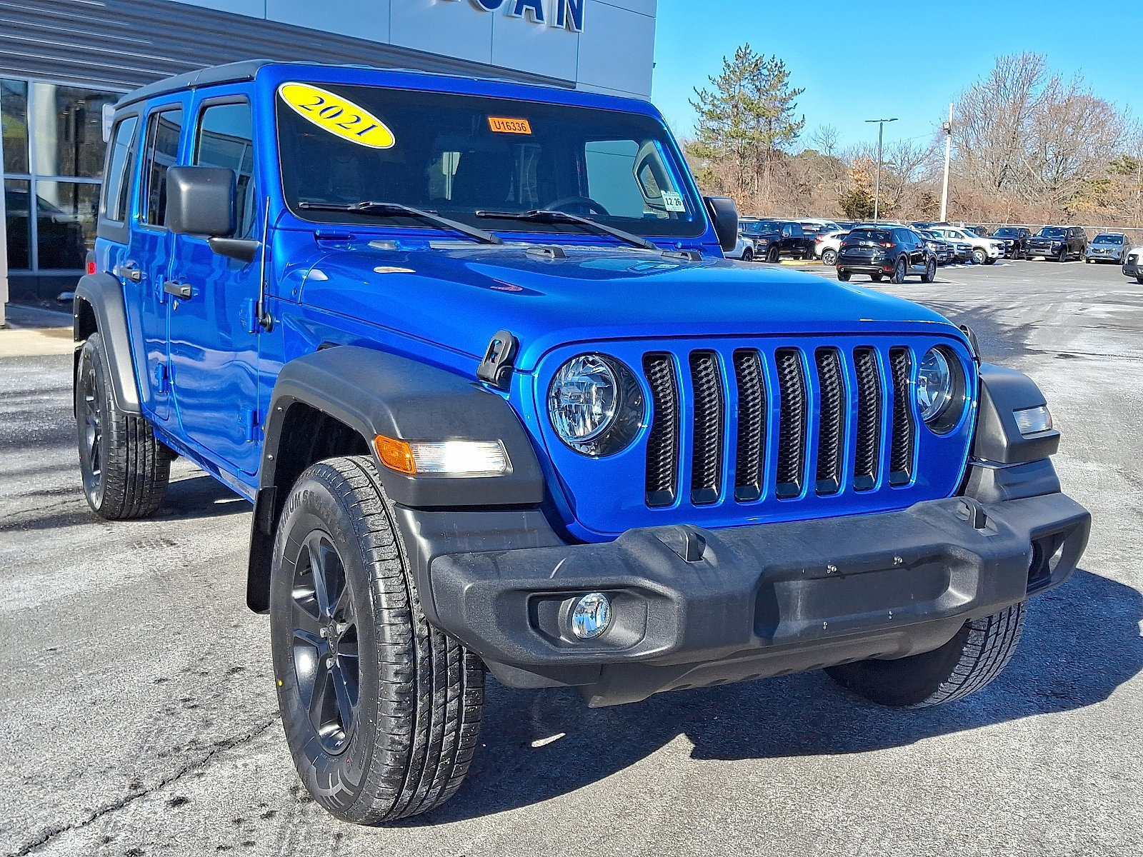 Used 2021 Jeep Wrangler Unlimited Sport image 2