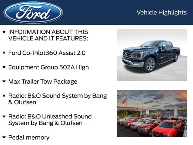Certified 2023 Ford F150 Lariat w/ Equipment Group 502A High AWD/4WD image 5