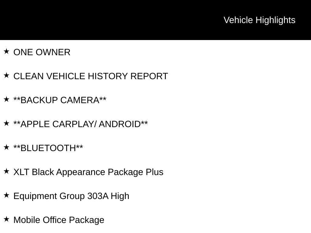 Certified 2025 Ford F150 XLT w/ Equipment Group 303A High AWD/4WD image 15