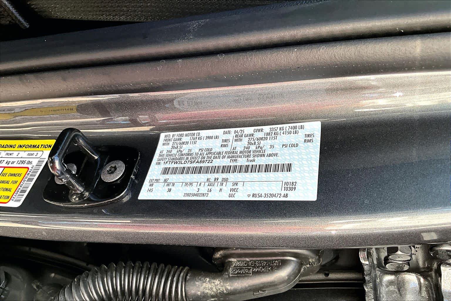Certified 2025 Ford F150 XLT w/ Equipment Group 303A High AWD/4WD image 38