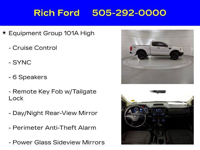 Certified 2022 Ford Ranger XL w/ Equipment Group 101A High image 11